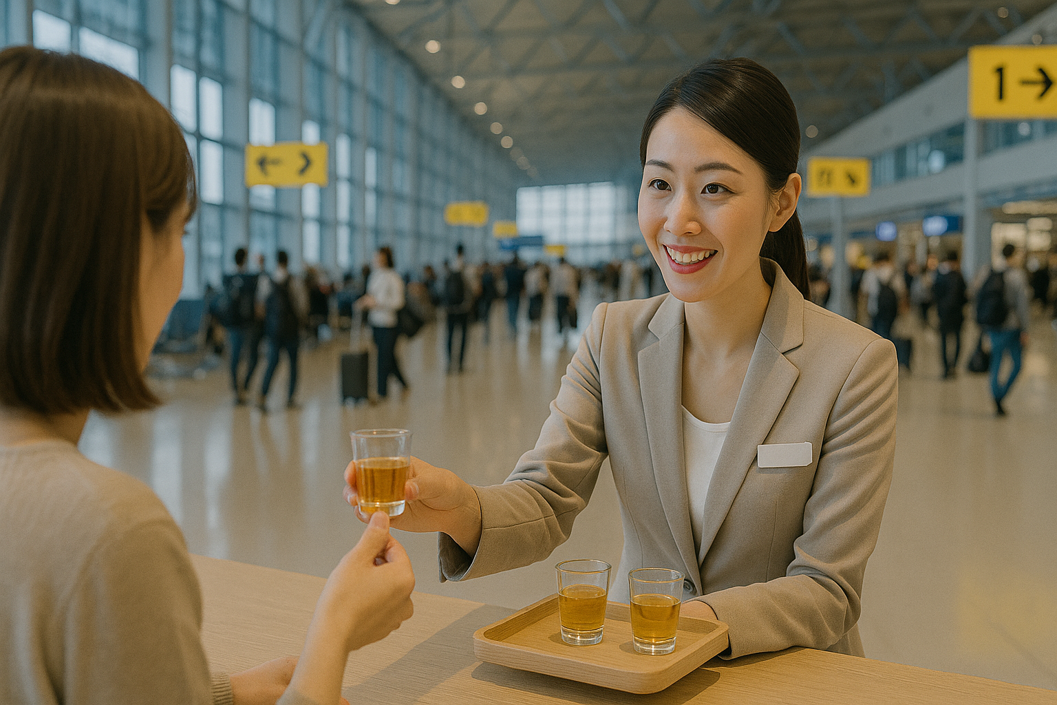 日本酒試飲販売スタッフ